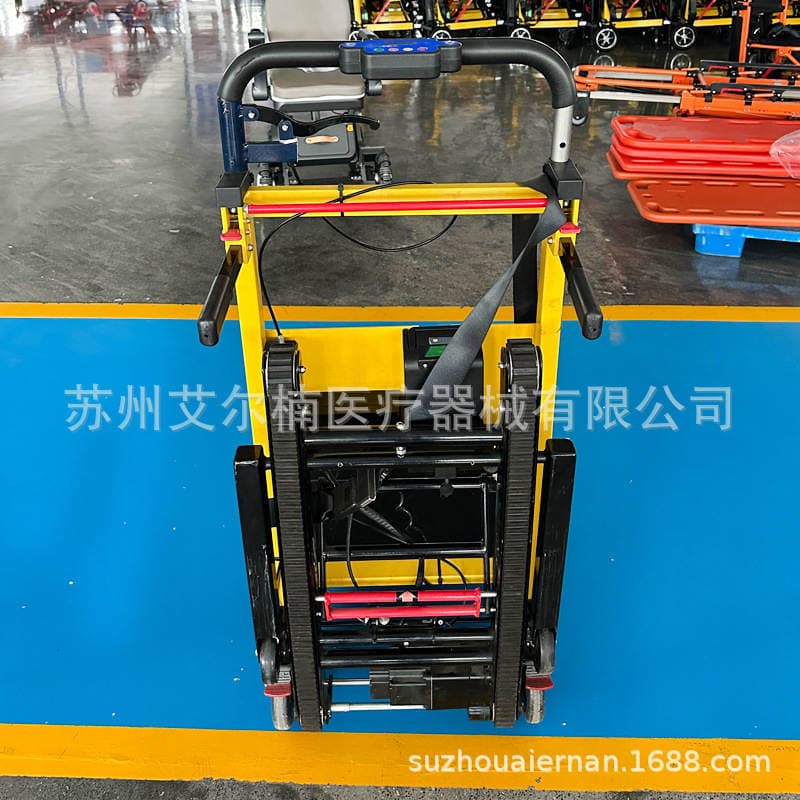 Crawler-Type Electric Stair Climber with Export Quality, Load Capacity 300kg, for Transporting Materials up and down Stairs, Pulling Cargo 4