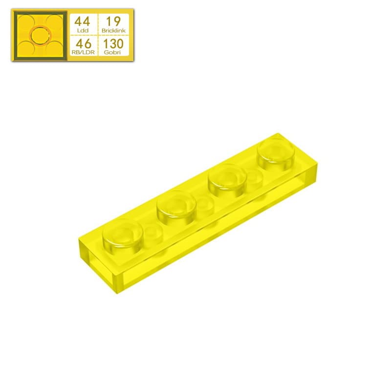 Bright yellow