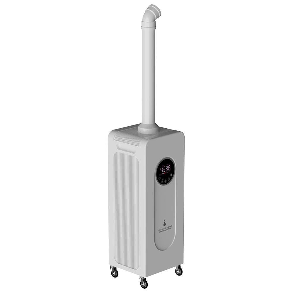 Humidifier for Home Use, Large Spray, Large Industrial 15-Liter Commercial Humidifier for Villas, Floor-Standing Smart Humidifier for Tobacco Drying 5