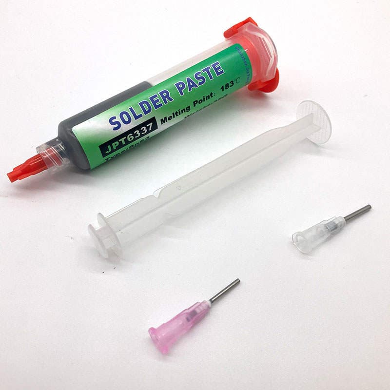 Needle-Type Solder Paste 10Cc Sn63/Pb67 20-38Um No-Clean Lead-Containing Medium Temperature 183 ℃ 2