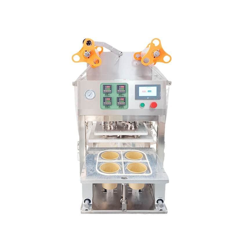 Professional Custom-Made Disposable Paper Cup Sealing Machine, Kraft Film Sealing Machine, Plastic Cup Sealing Machine, Milk Tea Sealing Machine 5