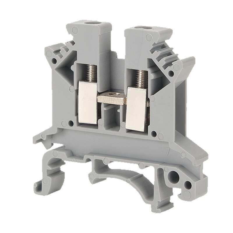 Uk2.5B Rail-Type Terminal Block 3N/5N/6N/10N/Urtk Double-Layer Voltage Insurance Terminal Block Strip 5