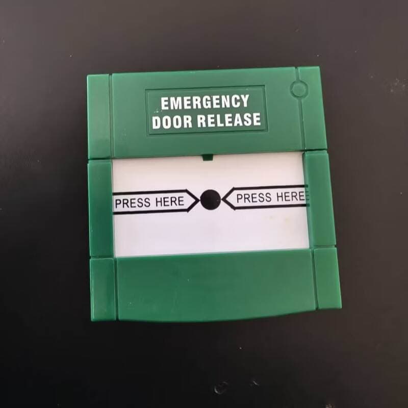 Reset Glass Break Button Glass Breaker Access Switch Emergency Key Reset Alarm Double Pole Double Throw 1