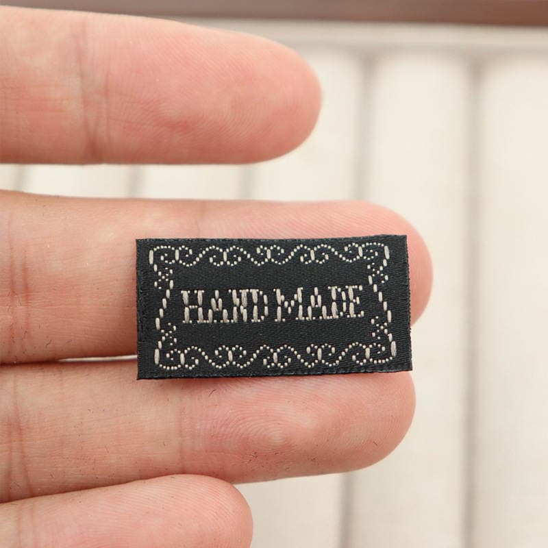 Spot DIY Jewelry Accessories Handmade Labels Cloth Labels Labeling Trademarks Handmade Hair Accessories Materials Leather Labels 4