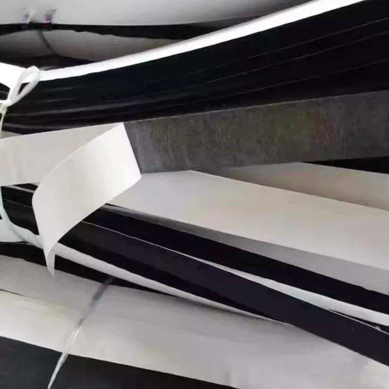 Black and White Gray Adhesive Felt Decorative Soundproof Self-Adhesive Felt Colorful Felt Cloth with Adhesive Felt Strips Felt Board 3