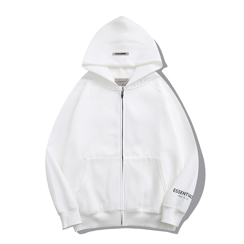 zipper white
