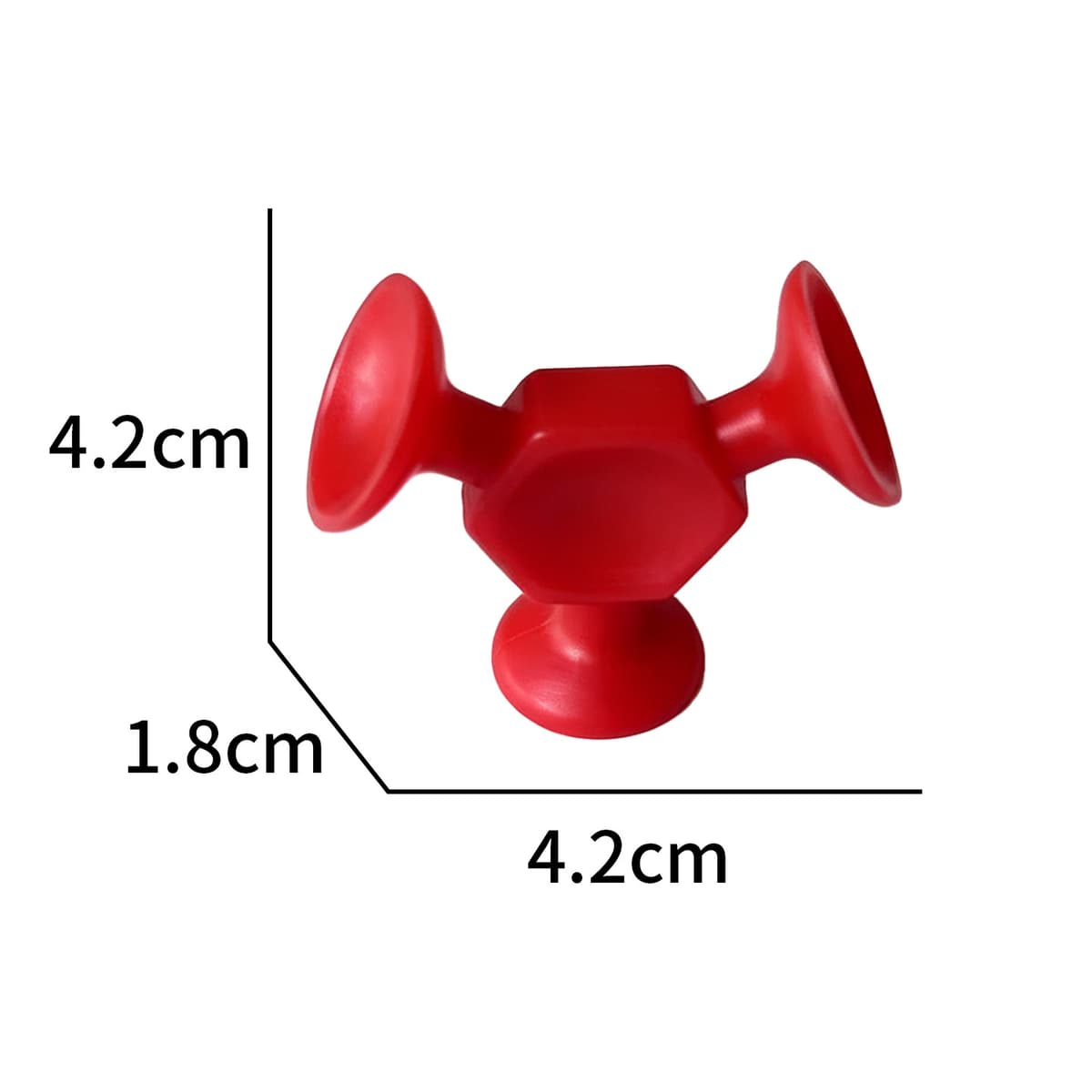 [Bubu Small Size] - Hexagonal Suction Cup