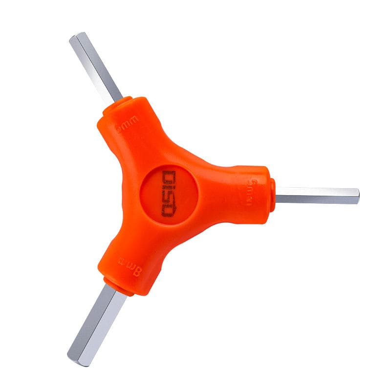 Single Bicycle Three-Way Hex Wrench Three-Head Screwdriver Y-Shaped 3/4/5/6/8mm 2.5-Shaped 6-Angle Tool 2