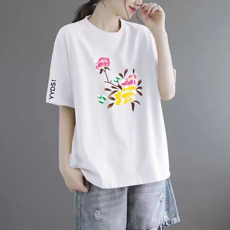 50 white carnations with black sleeves [medium]
