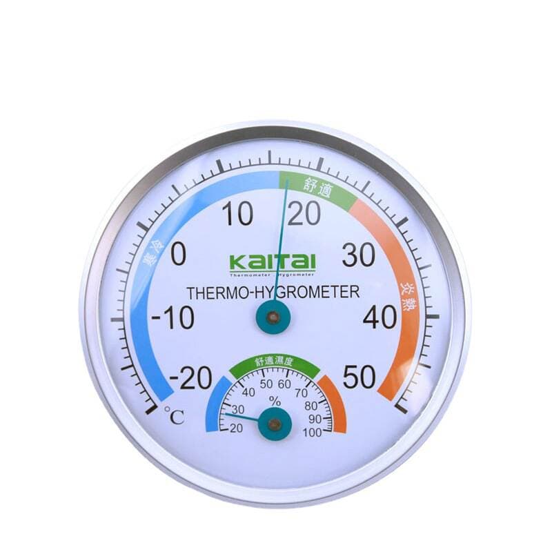 Kaitai divar tipi termohiqrometr (daxili və xarici istifadə üçün, ev, anbar, aptek) 5