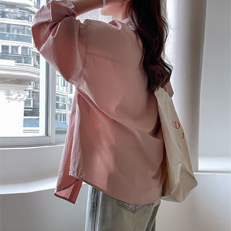 Leather pink