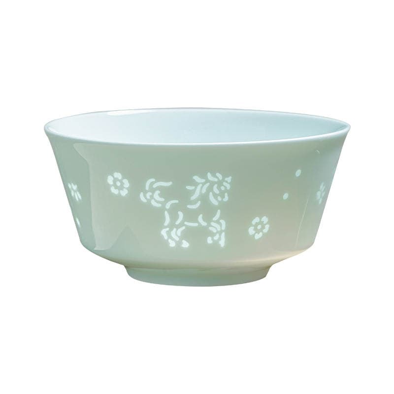 Jingdezhen Yüksək Temperatur Keramika On İki Bürc Qablar Dəsti 5