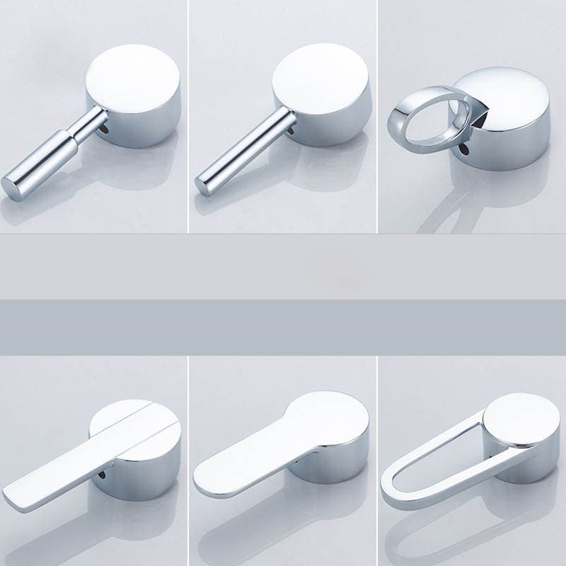 Basin Kitchen Hot and Cold Faucet Switch Handle Shower Handle Mixing Valve Bathroom Plumbing Kitchen and Bathroom Accessories 2