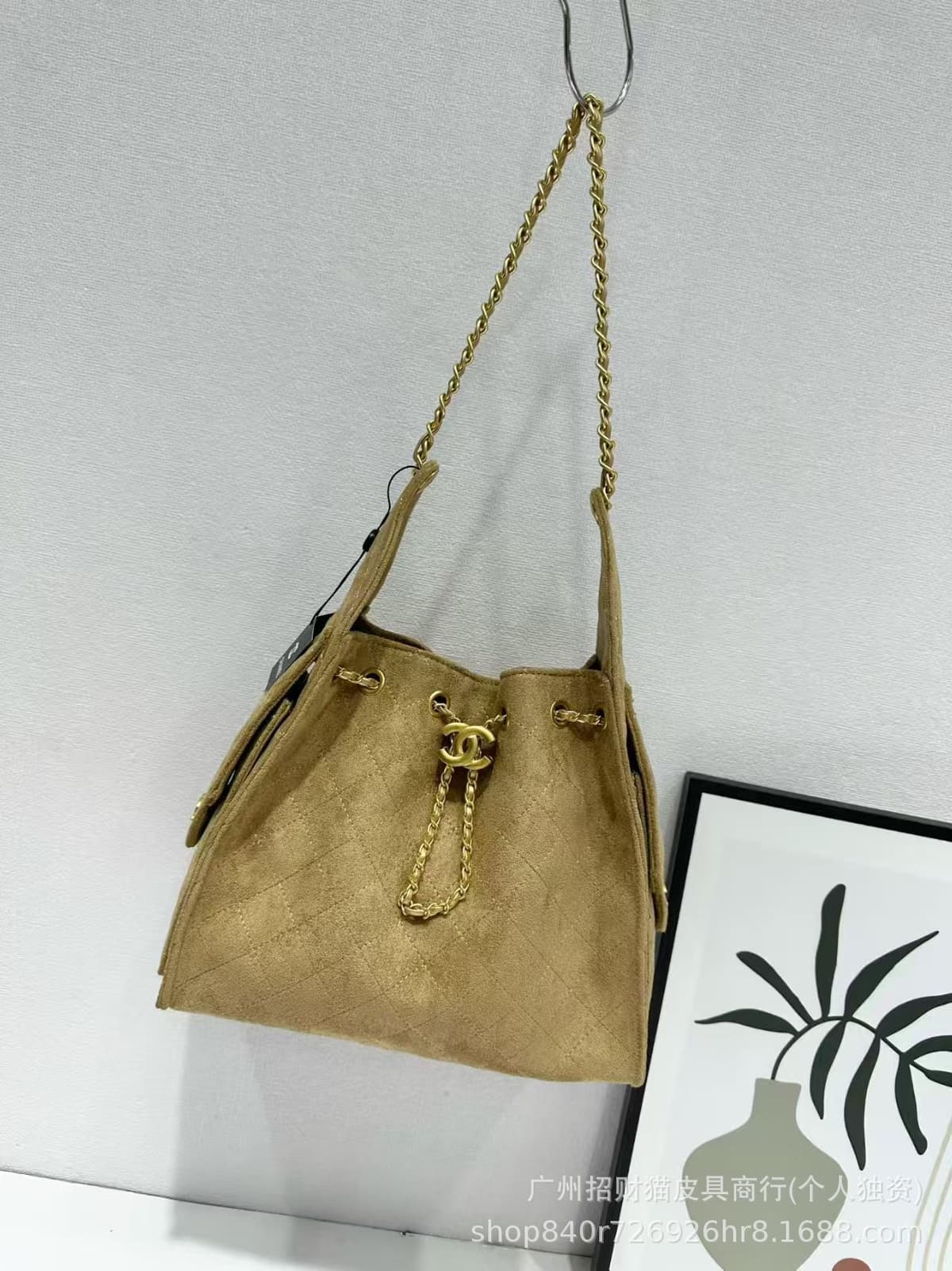 A038 suede apricot 28cm