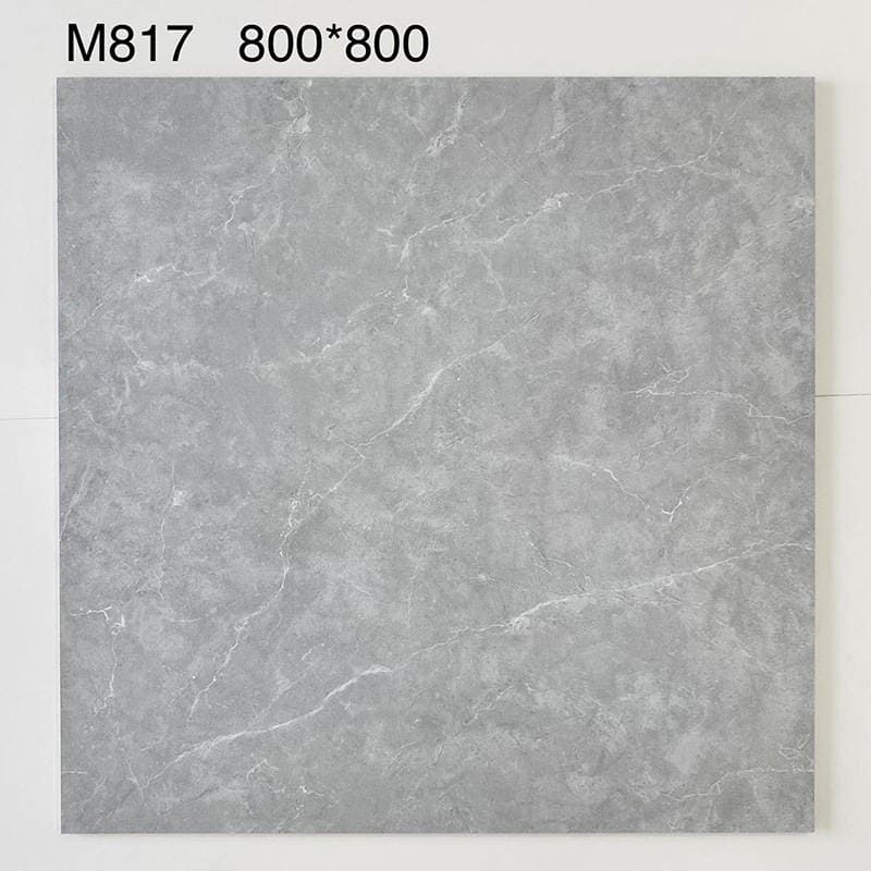 Foshan tile floor tile 800x800 living room bedroom whole marble gray floor tile non-slip tile wholesale 2
