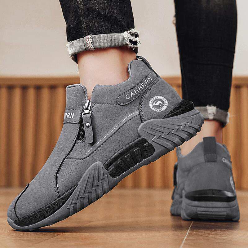 D1938 Large Size Cross-Mirror Martin Sneakers High-Top Casual Shoes Thick-Soled Student Forrest Gump Shoes Men's Shoes 4