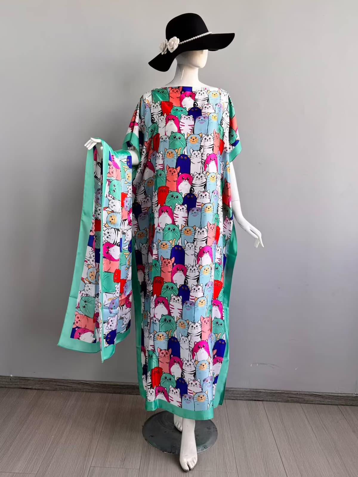 360-rainbow meow paradise-mint green