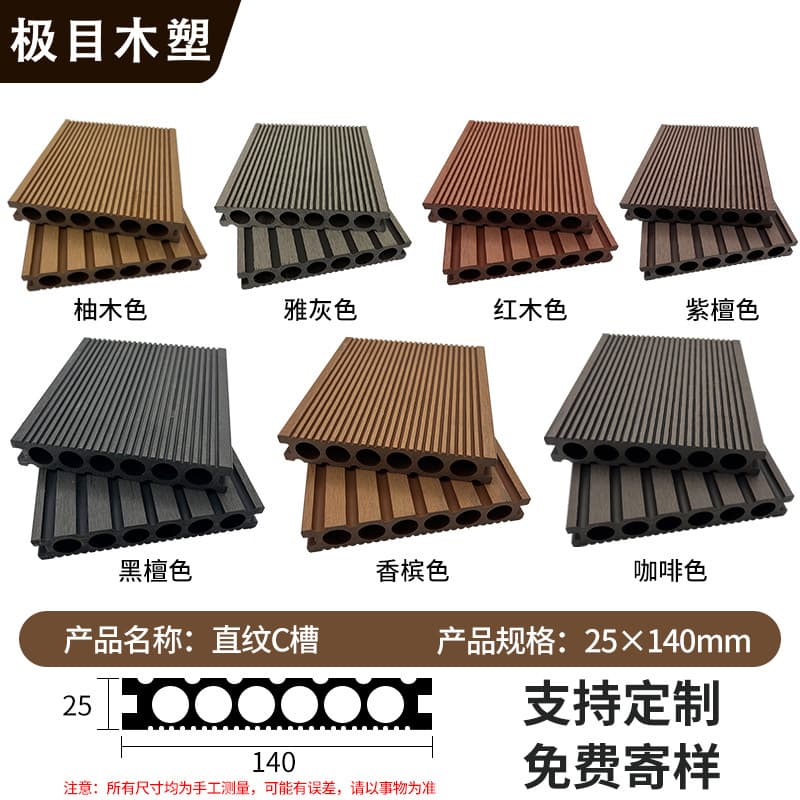 Generation [round hole c slot vertical pattern] 25×140mm