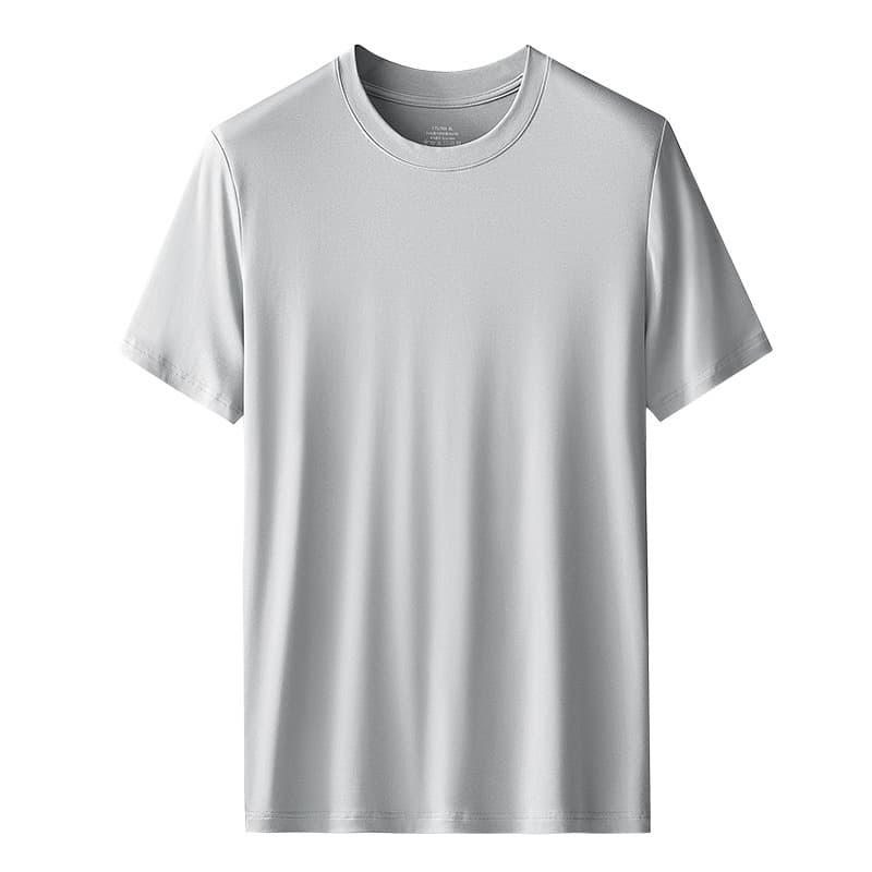 Round neck-Gray