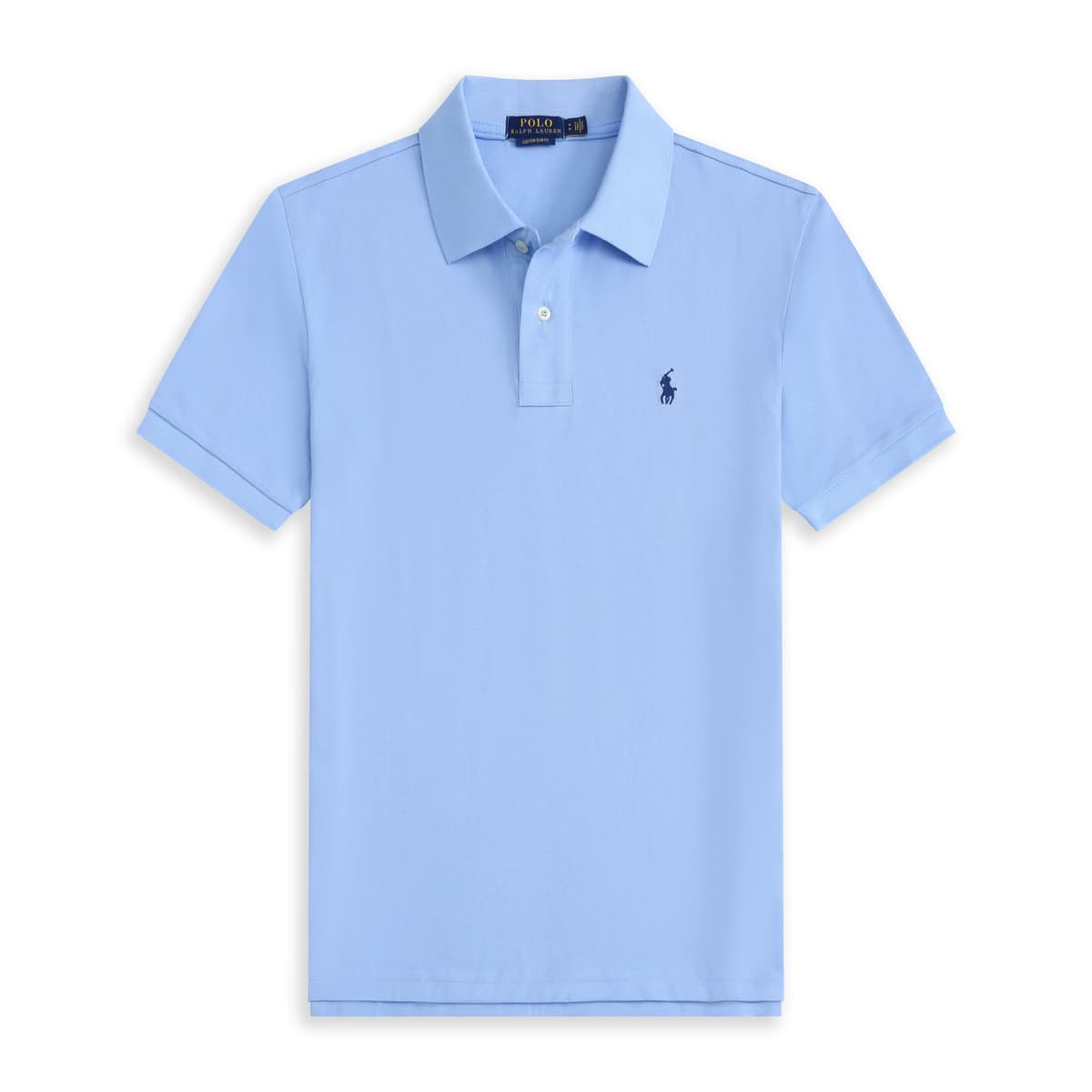 Sky blue blue label