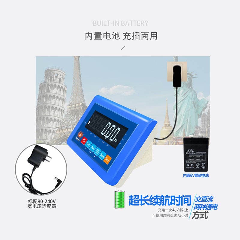 Diheng High-Tech A85-W Intelligent Weighing Display Instrument with Led Large Screen, 0.01kg Precision, for Export 2