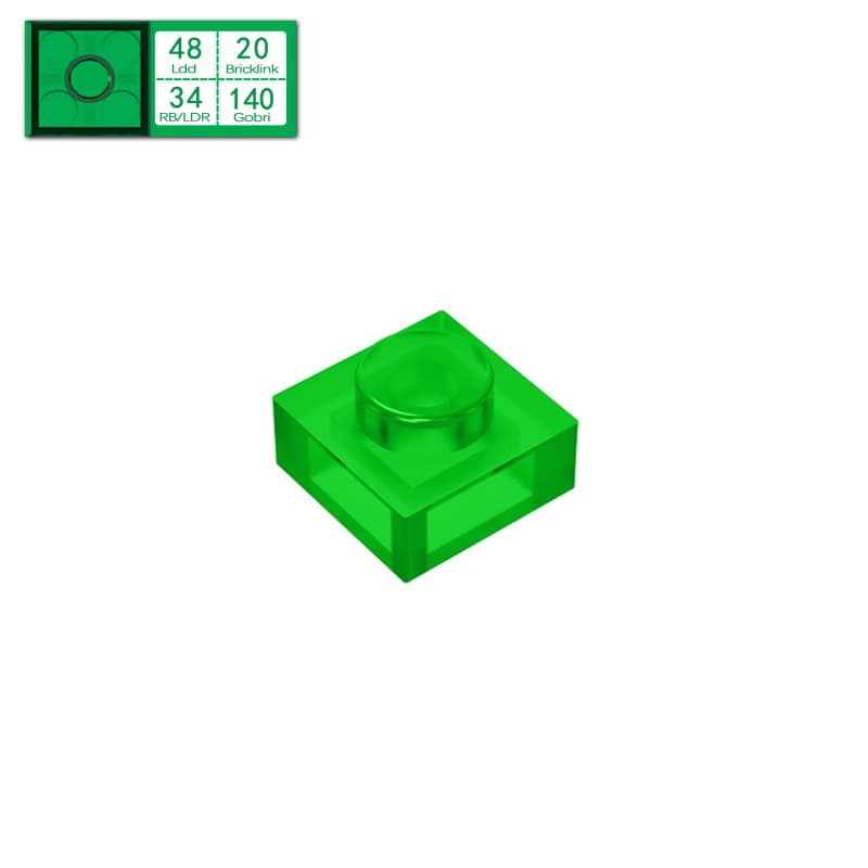 Bright green