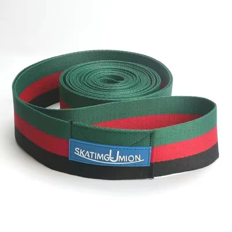 Green Red Black speed skating training Belt
