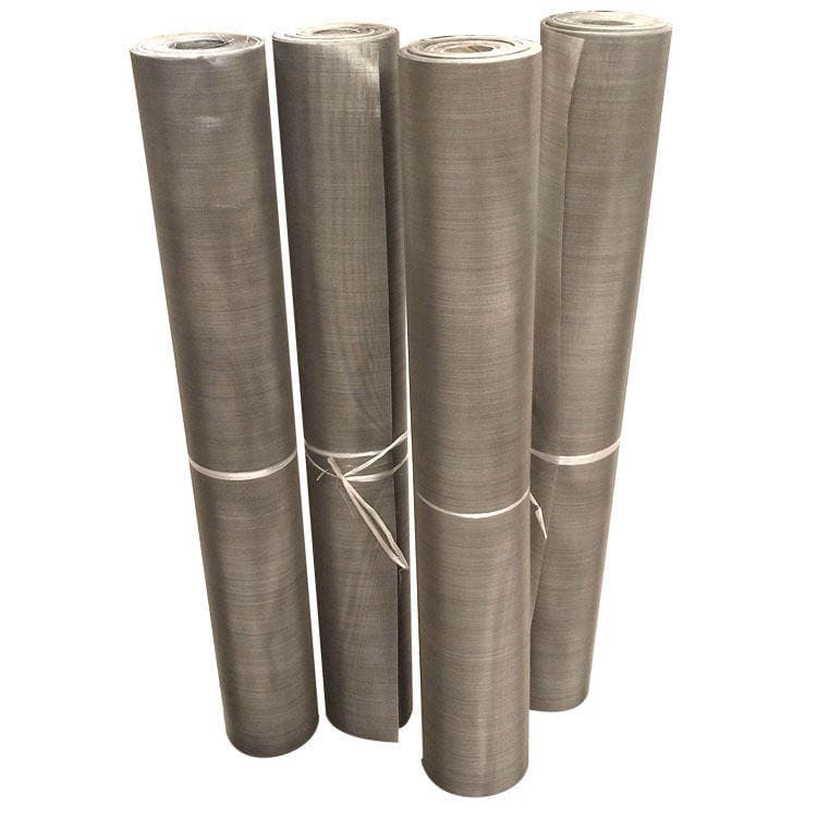 Plain weave 316 stainless steel mesh galvanized screen mesh filter mesh anti mosquito stainless steel window screen metal mesh 5