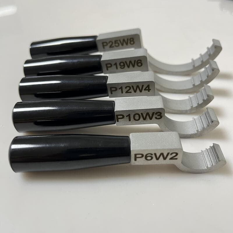 Pillar Pfa Bead-Type Fitting Wrench Metal Stainless Steel Crescent Wrench Pfa Flared Fitting Wrench 2