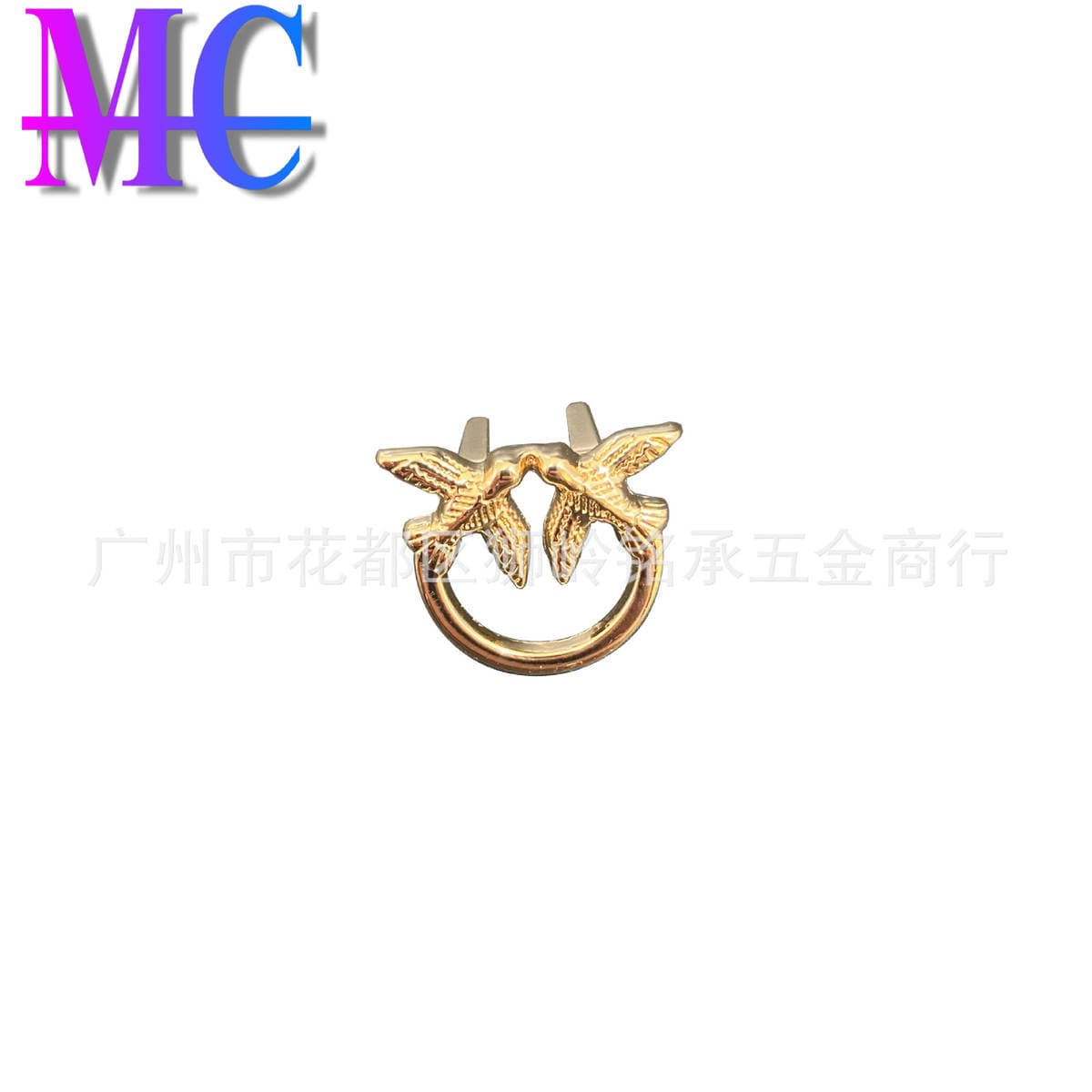Factory direct supply exquisite luggage hardware decorative buckle swallow buckle diy handmade bag decorative accessories 4