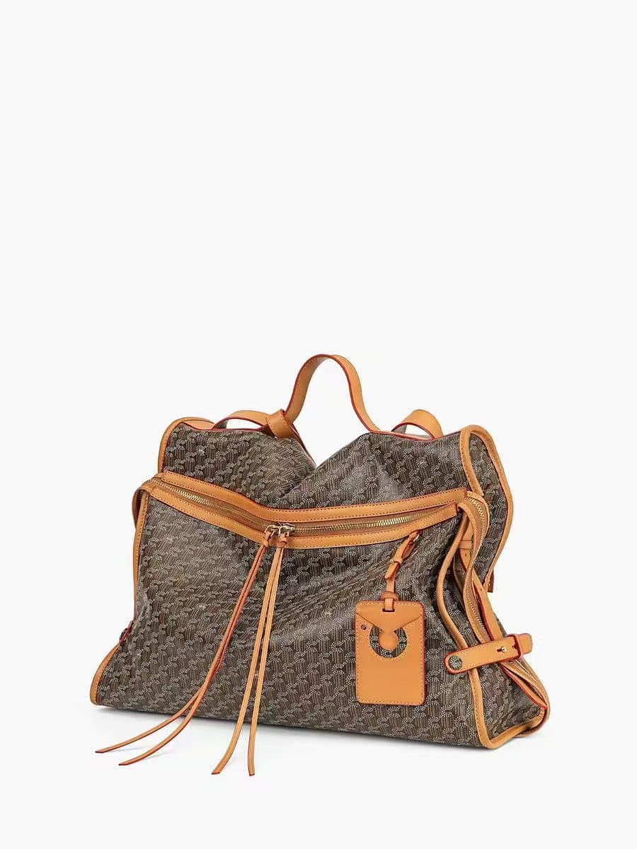Smiling monogram brown 30cm with stickers