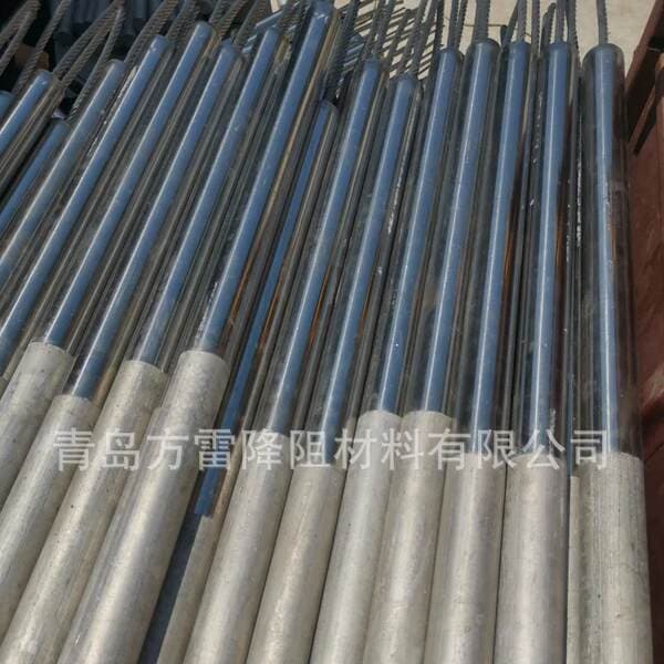 Magnesium alloy anti-corrosion electrolytic earth electrode underwater grounding lightning protection grounding device electrolytic ion grounding electrode