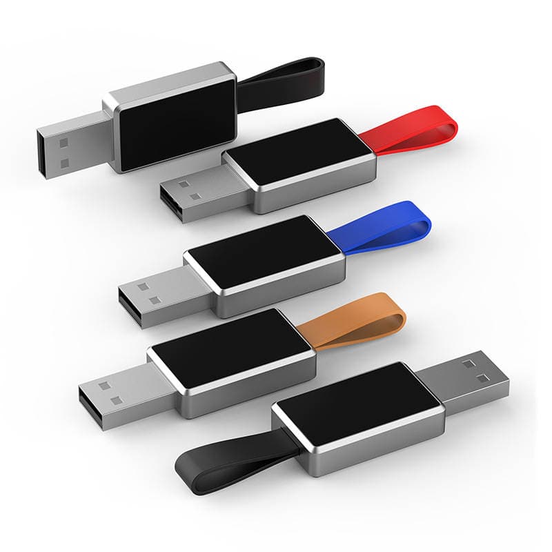 New Updo Light Logo Custom Molded Metal U Disk Novel Creative U Disk Wholesale Corporate Office U Disk 128g 5