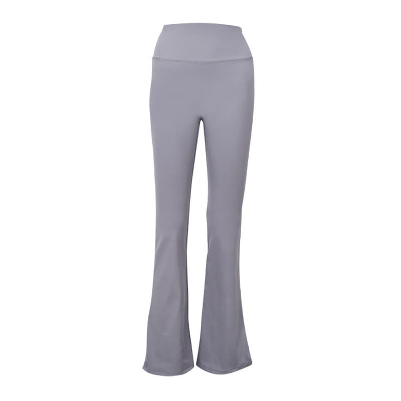 Blue and gray bell bottoms