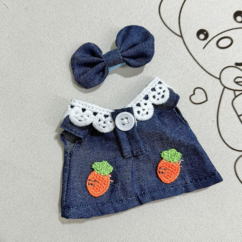 Pendant double carrot skirt