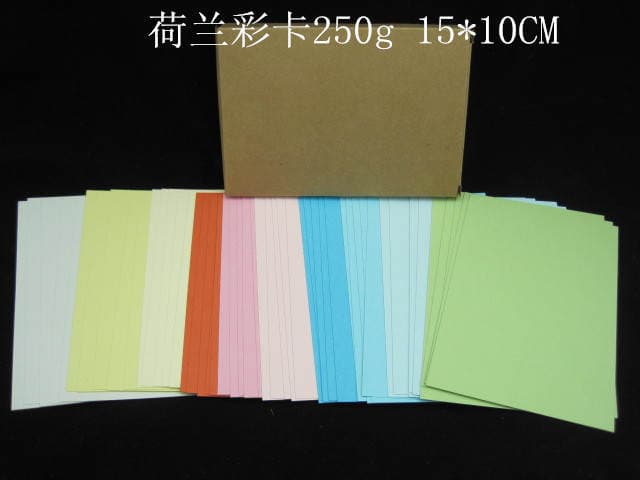 Holland color card hand-painted card blank postcard rubber stamp printing 15*10 bags 50 pieces/box 3