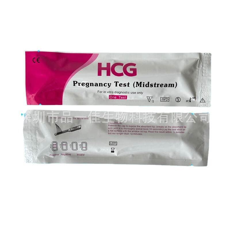 Manufacturers in stock export English packaging HCG Midstream Test early pregnancy pen pregnancy test pen wholesale 5