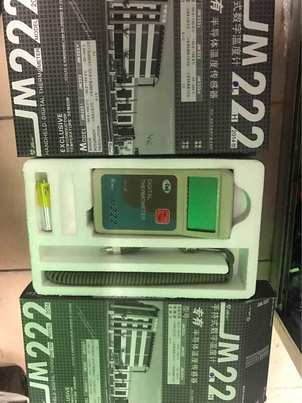 Tianjin Jinming high-precision silicon semiconductor portable thermometer, digital thermometer JM222R-30 ~ 50 ℃ 4