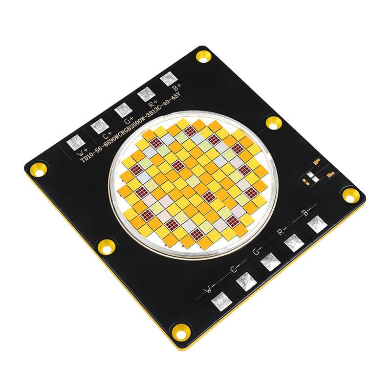 Cob Lamp Beads Five-Color Light Source Photography Light Stage Light Dual-Color Uv Infrared Laser Ultra-Bright High-Power Patch 5