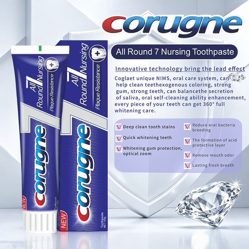 100g english version of corugne full-effect toothpaste (not sold in china)
