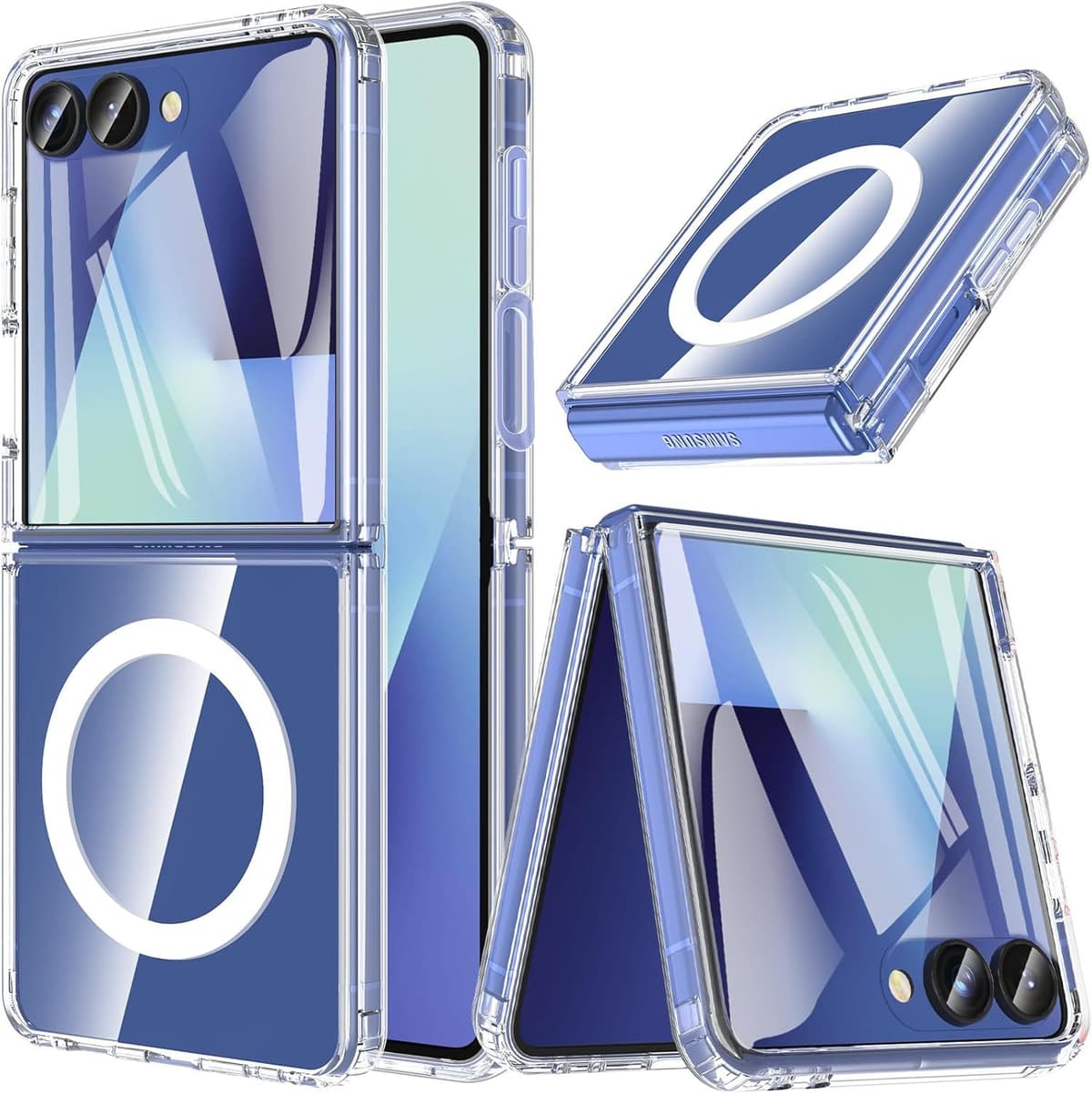 Transparent [magnetic suction]