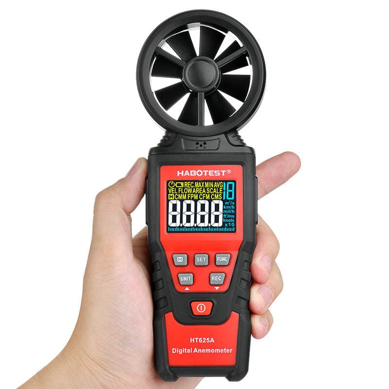HABOTEST/Huabo HT625A/B Handheld Anemometer Anemometer Anemometer Anemometer with USB 5
