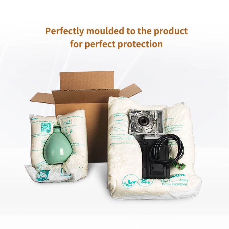 AMESON Handheld foam bag packaging Instant foam packaging 4