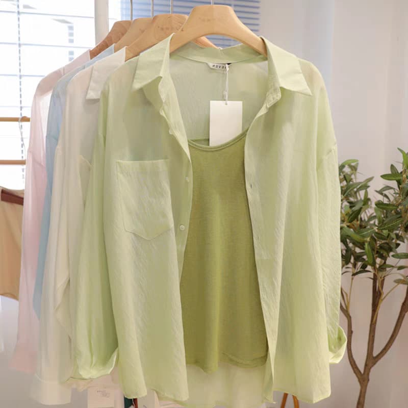 Light green (single cardigan)