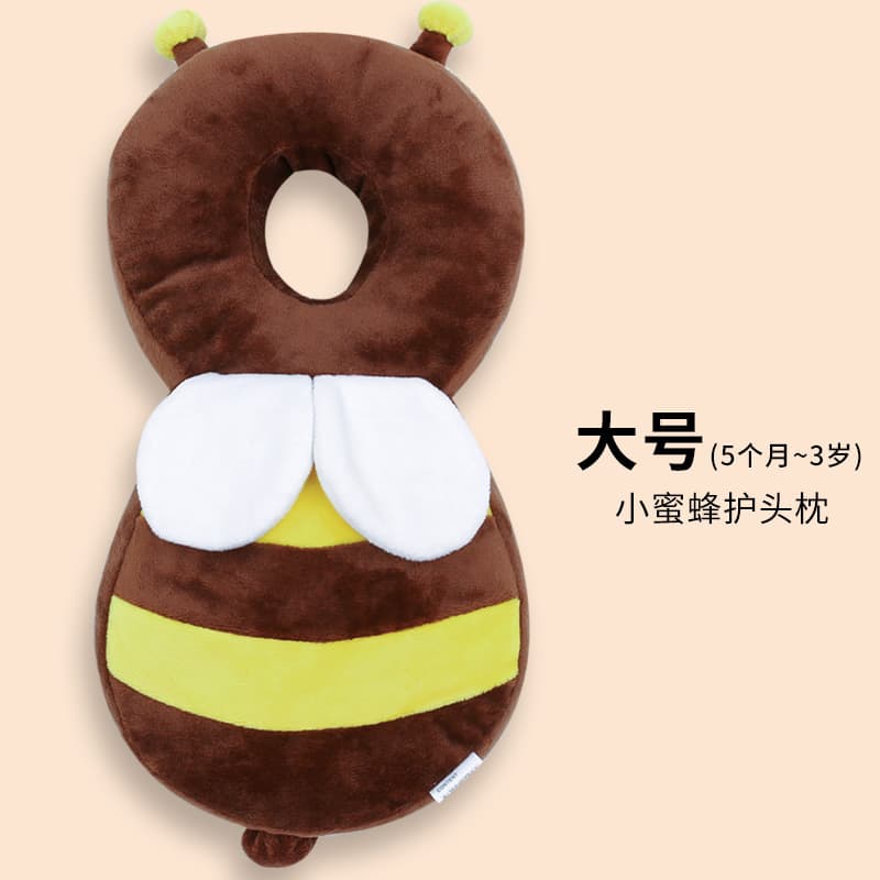 Brown and black bee (large flannel size) + horizontal belt