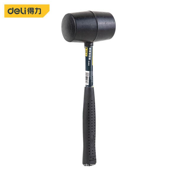 Deli Installation Rubber Hammer for Tile Laying and Leveling, Large and Medium Rubber Hammer for Decoration, Wholesale Dl5612