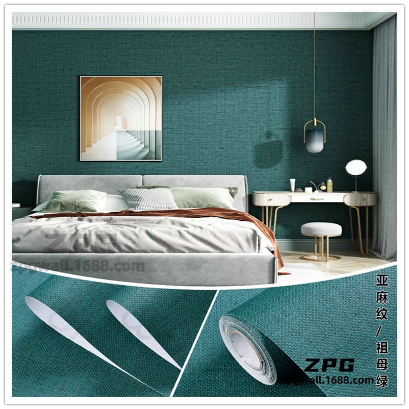 Linen pattern-Emerald [strong coverage]]