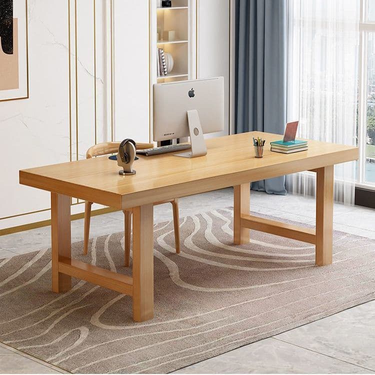 Natural wood color, solid wood