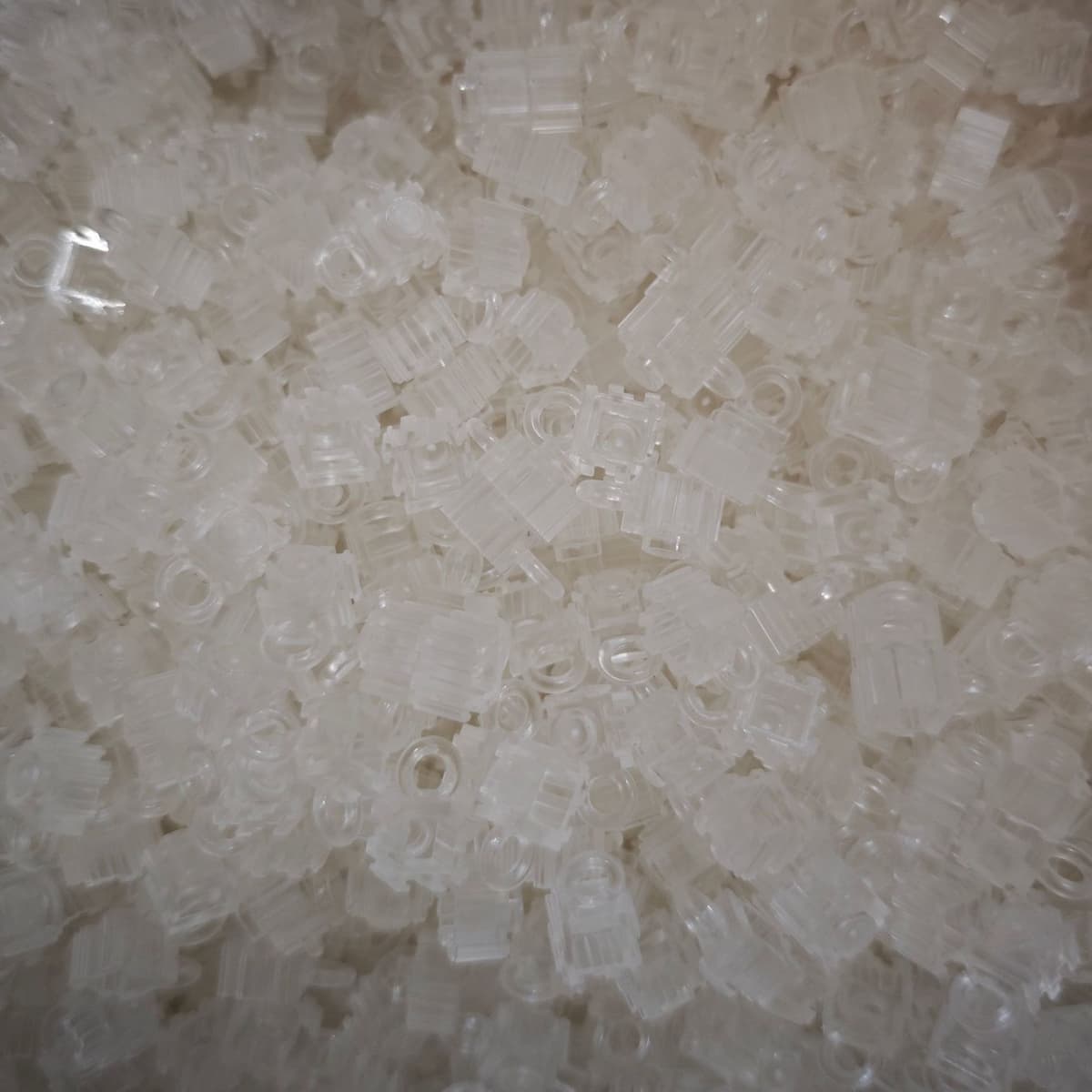 Transparent ring building blocks 12g [about 50 pieces]