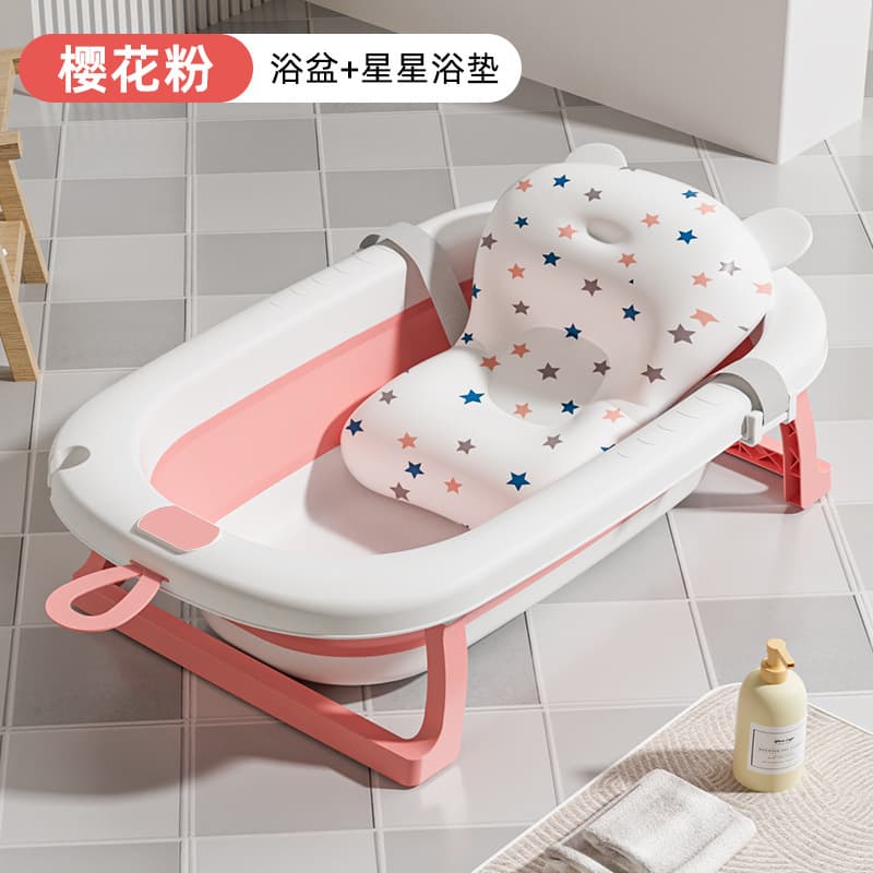 Tc ordinary style-sakura pink + star bath mat